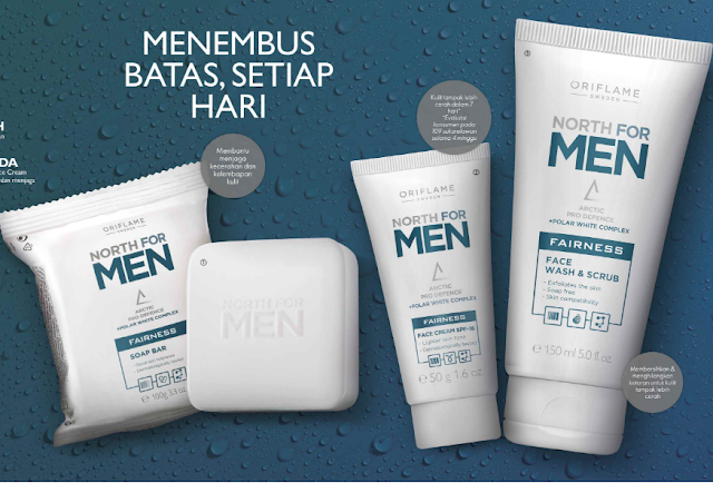 Perawatan North For Men Original Hair & Body Wash untuk Pria