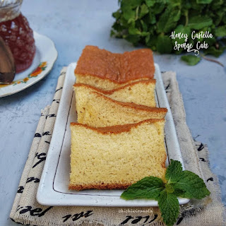 Resep Honey Castella Sponge Cake Sederhana Ala Rumahan