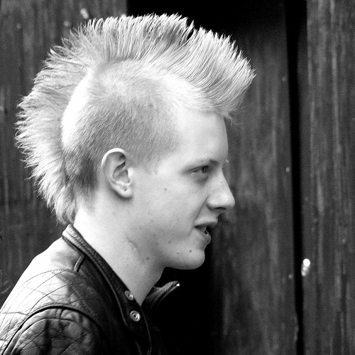 All About Boys Punk Hair Style