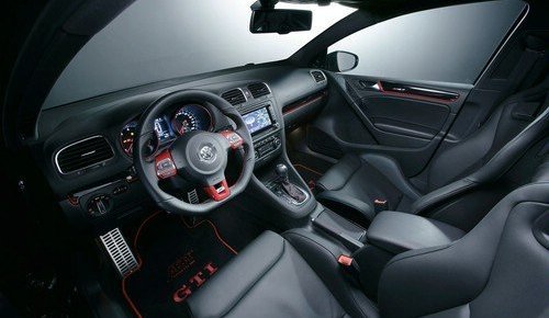 Interior hatchback Volkswagen Golf