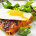 Bacon and sweet potato rosti with fried eggs Recipe