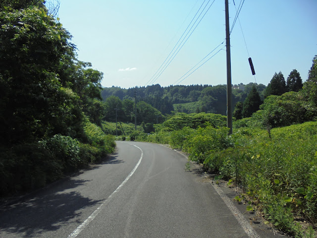 小林橋に降りる道