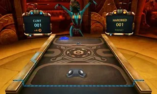 Screenshots of the Shufflepuck Cantina for Android tablet, phone.