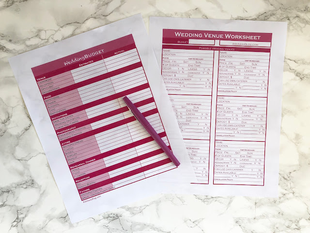 FREE PRINTABLE Wedding Planner