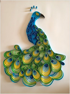 Paper quilling for home decor