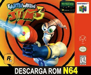 Roms de Nintendo 64 Earthworm Jim 3D  (Español) ESPAÑOL descarga directa