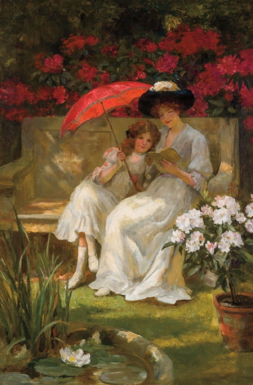 George Sheridan Knowles. The Red Parasol