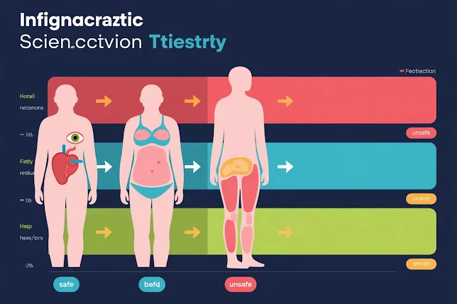 Discover which body fat harms health most (heart, liver, eyes, belly) and learn why hip/thigh fat is safer—with science-backed reduction tips.
