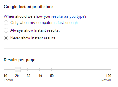 Google Instant Predictions