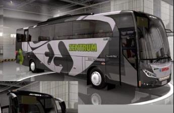 Mod skin ETS2 Jetbus HD Zentrum