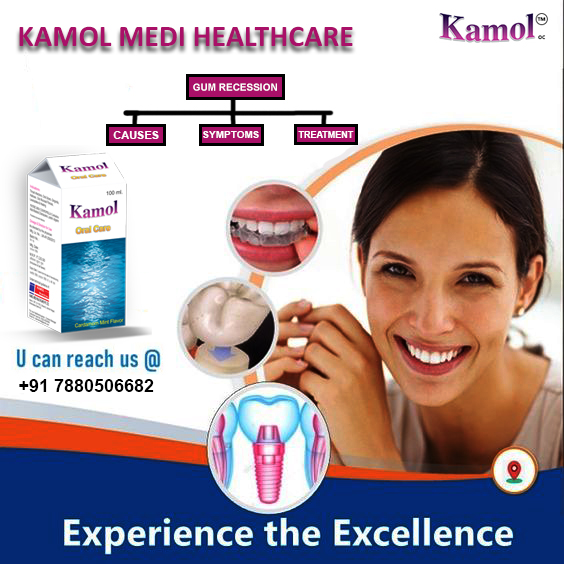 Receding Gums Causes, Symptoms, and Treatment | Kamol Medi Healthcare