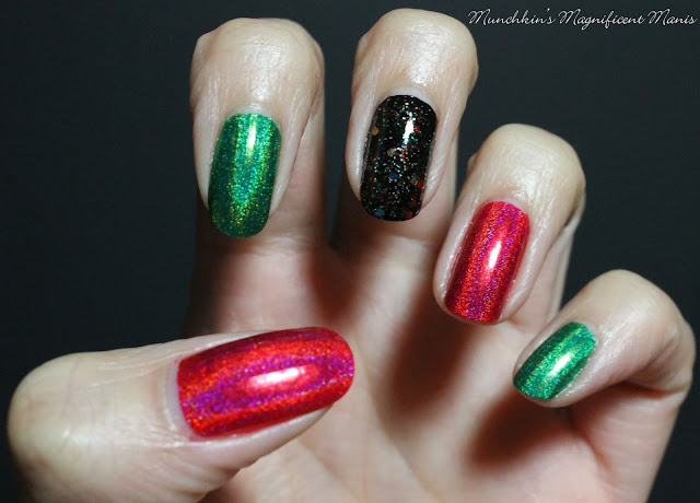 Christmas Nail Color Combo