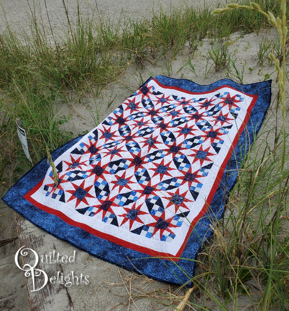 Quilted Delights Quilts Of Valor Blog Hop Featuring Freedom By Island Batik