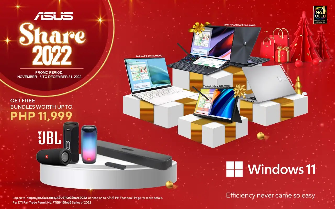 ASUS Share 2022 Holiday Promo