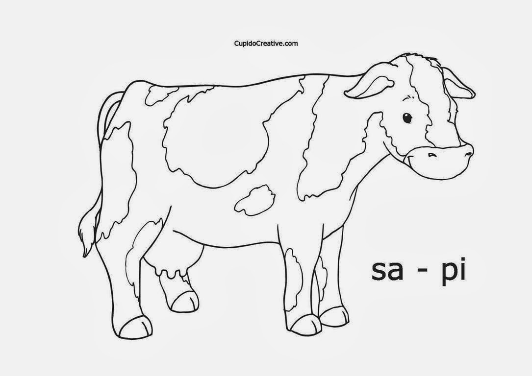 Kumpulan Gambar Lucu Kartun Sapi Gambar Gokil