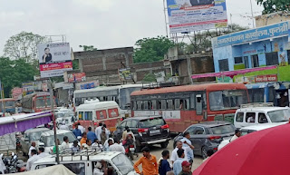 फुलंब्रीत वारंवार वाहतूकाची कोंडी