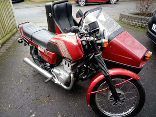 1988 Jawa TS350 Twin Sport with Velorex Sidecar