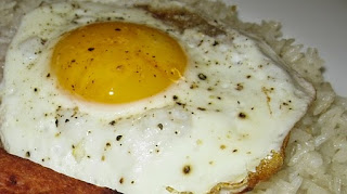 Arroz con Pimientos y Huevos