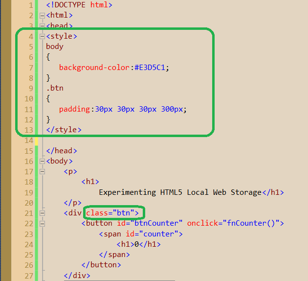 Local Web Storage in HTML5