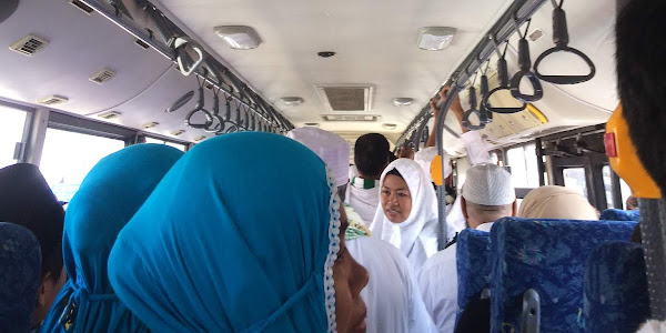 Pengalaman Naik Bus Arab  Rasa Roller Coaster