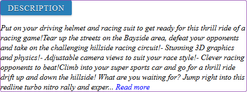 Crazy Racing game review