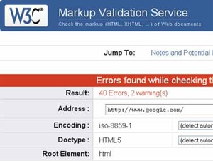 valid-XHTML-Google