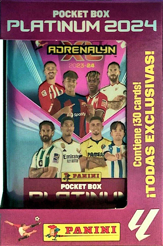 Football Cartophilic Info Exchange: Panini (Spain) - Adrenalyn XL LaLiga  2023-24 (01) - 50-Packet Box
