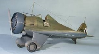 1/144 Boeing P-26 Peashooter diecast metal aircraft miniature