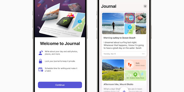 تطلق Apple Journal، وهو تطبيق جديد للتفكير في اللحظات اليومية والمناسبات الخاصة بالحياة