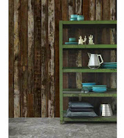 The Vintage Scrapwood Wallpaper for Your Home Interior