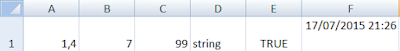 text formating excel java