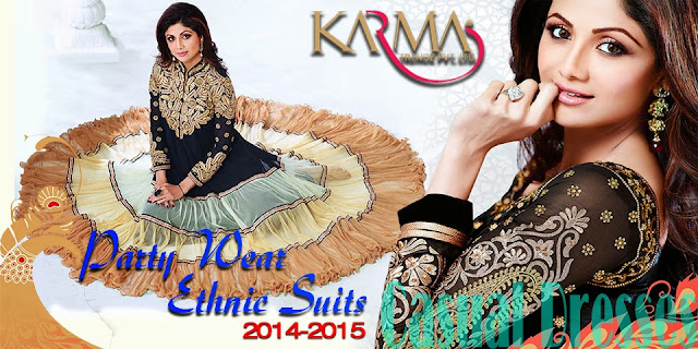 Casual-Party Wear Ethnic Suits 2014-2015 By Kara Trendz - Banner
