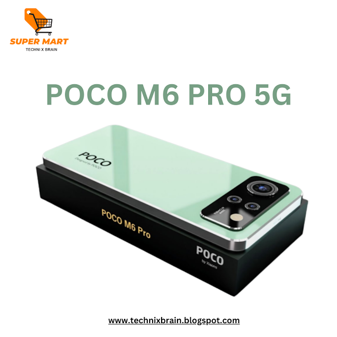 Best Mobile Poco M6 Pro 5G Next-Generation Connectivity and Performance.