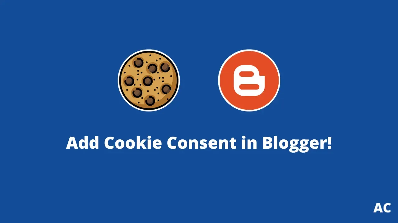 Cookie Consent in Blogger