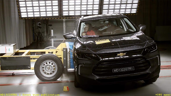 Novo Chevrolet Tracker obtém 5 estrelas no Latin NCAP - vídeo