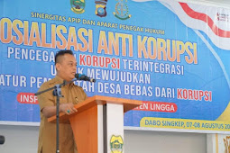 Bupati Nizar Buka Kegiatan Sosialisasi Anti Korupsi 2023 di Dabo Singkep