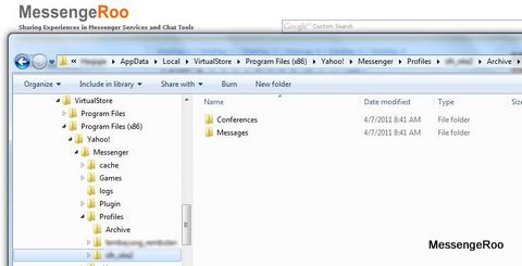 Location yahoo messenger archive