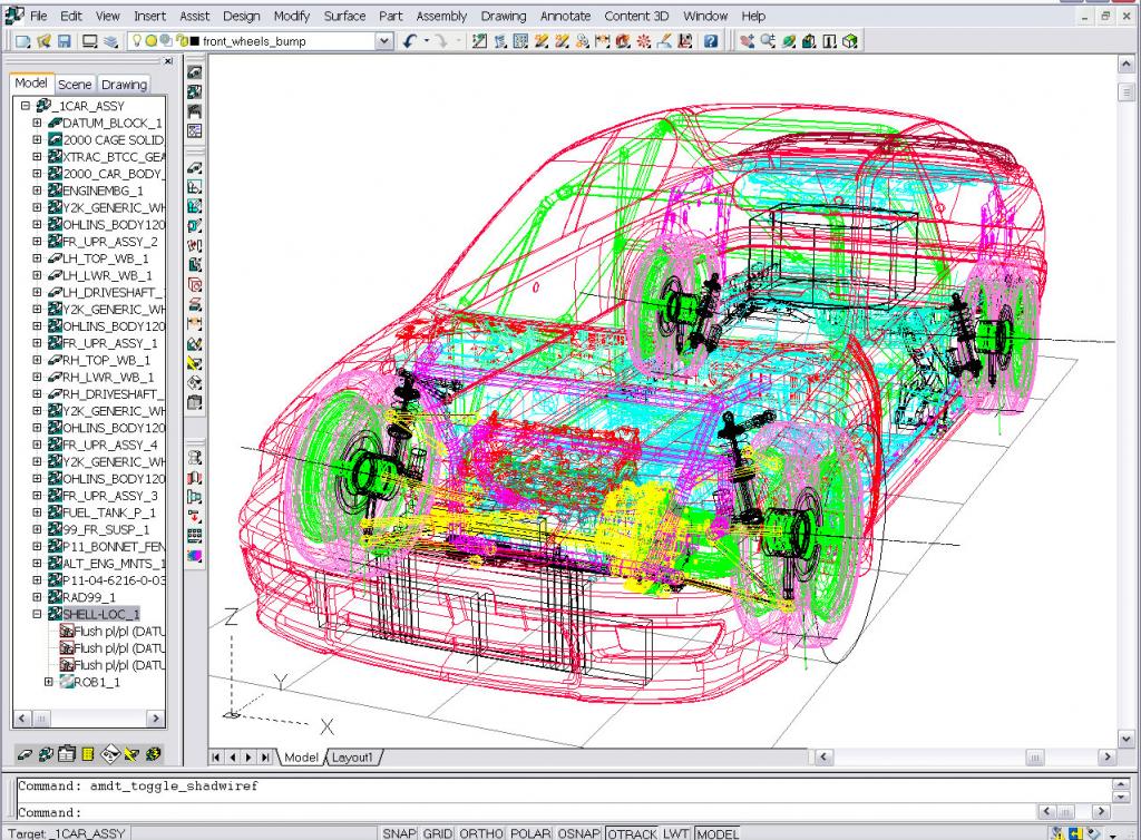 CAD Car Design