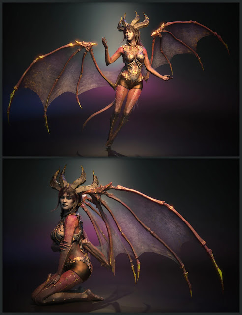 Succubus Poses for Tara 9