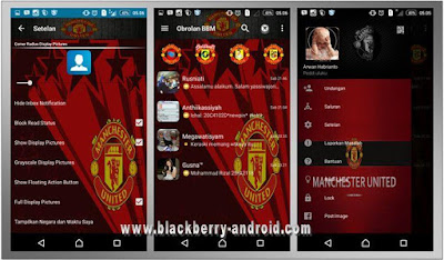BBM MOD Manchester United FC Themes New V2.12.0.11 APK
