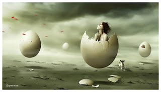 wallpaper women 3d - surreal - 