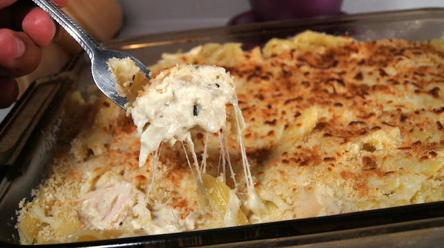 Chicken Alfredo Bake from The Network Fork