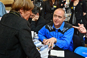 Mars 2015 Lyon Quais du polar : Barry Gornell signature au palais du commerce à Lyon