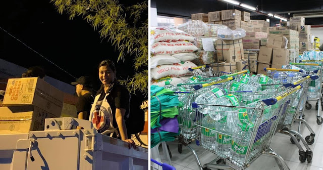 Angel Locsin Buys “Truckload” of Relief Goods, Personally Distributes Them at Quake-Hit Mindanao