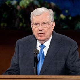 President M. Russell Ballard, Acting President of the Quorum of the Twelve Apostles, speaking in April 2020 General Conference