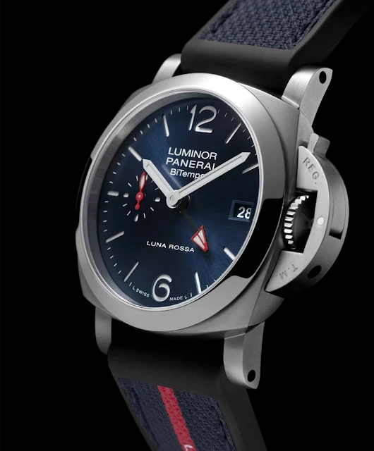 Panerai Luminor Quaranta Bitempo Luna Rossa PAM01404