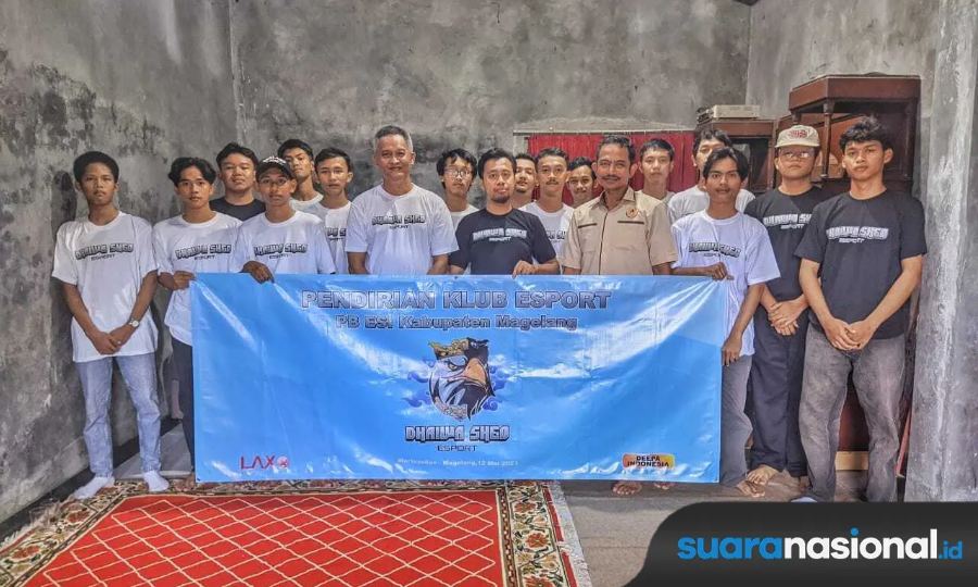 Sekelompok Pemuda Bentuk Klub Esport Dhaiwa Sheo di Magelang, Dapat Dukungan KONI dan Laxo
