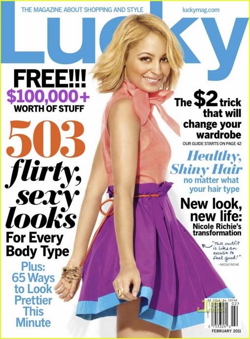 nicole richie 2011. Nicole Richie for Lucky
