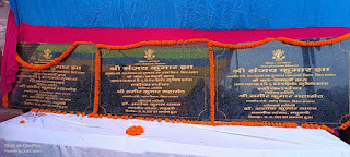 Sanjay-jha-inaugrate-bridge-madhubani