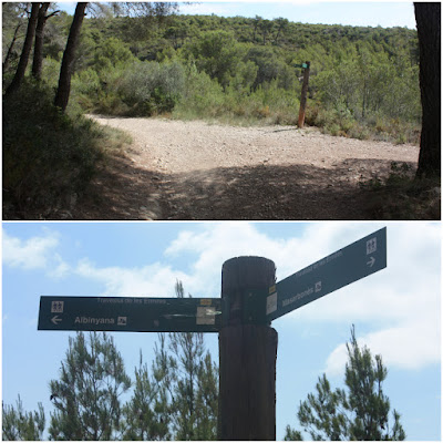 ALBINYANA - ERMITA SANT ANTONI - PUIG DE SANT ANTONI, Camí d'Escansa